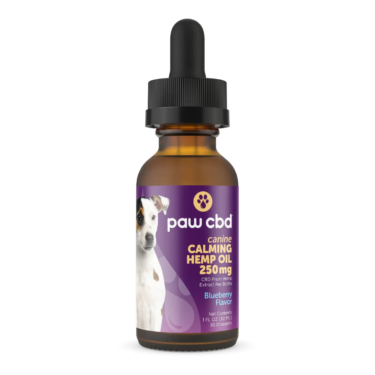 Broad Spectrum CBD Dog Calming Oil Tincture - cbdMD