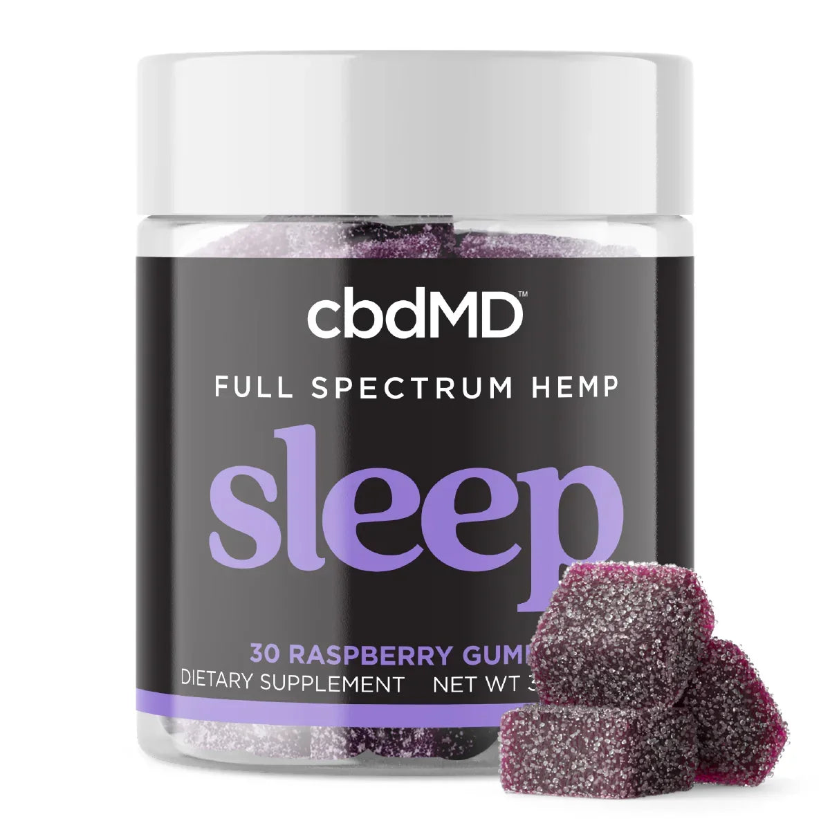 Full Spectrum | CBD Sleep Gummies - cbdMD