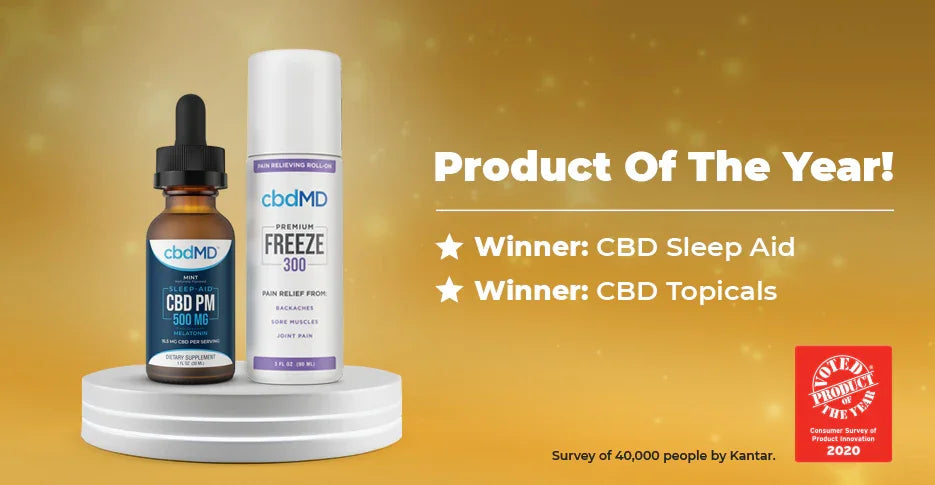 CBD Product of the Year: cbdMD's Top Voted Picks - cbdMD