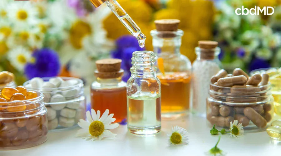 CBD Tincture with Functional Ingredients Like Vitamins