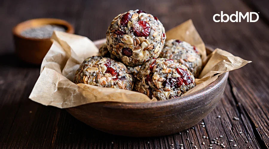 CBD Recipes: How to Make Berry Healthy CBD Oatmeal Bites - cbdMD