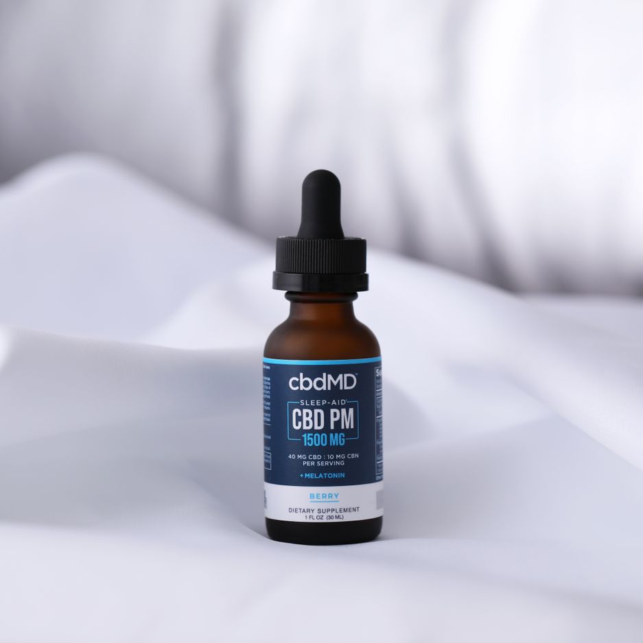 Broad Spectrum CBD Tincture for Sleep | cbdMD