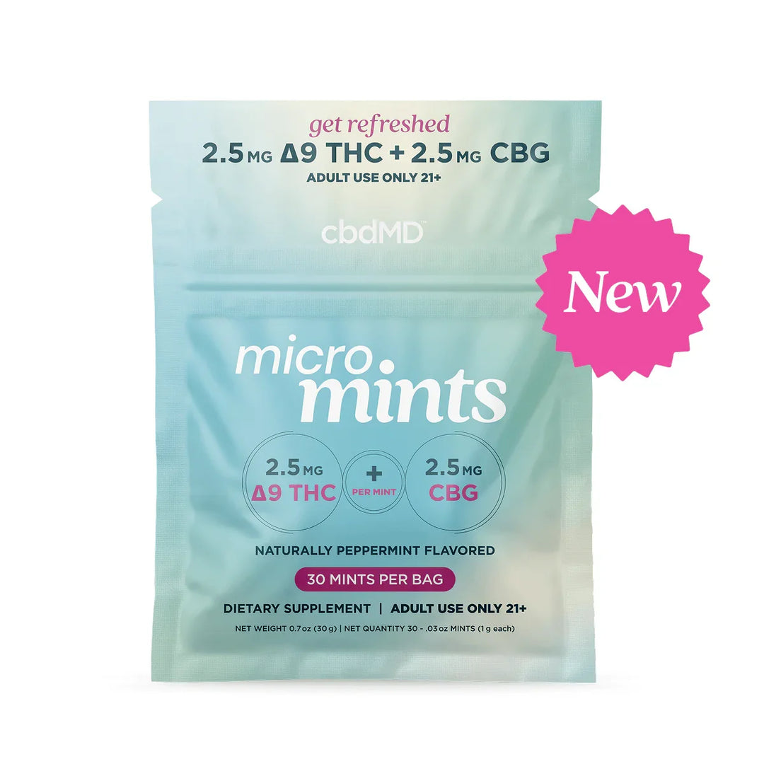 Delta 9 THC Micro Mints | cbdMD