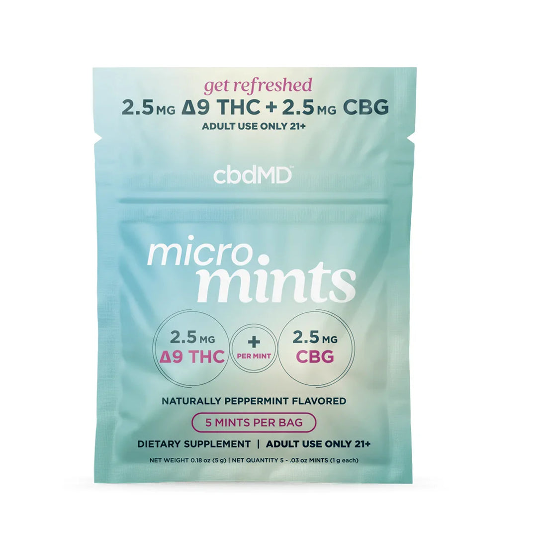 Delta 9 THC Micro Mints | cbdMD