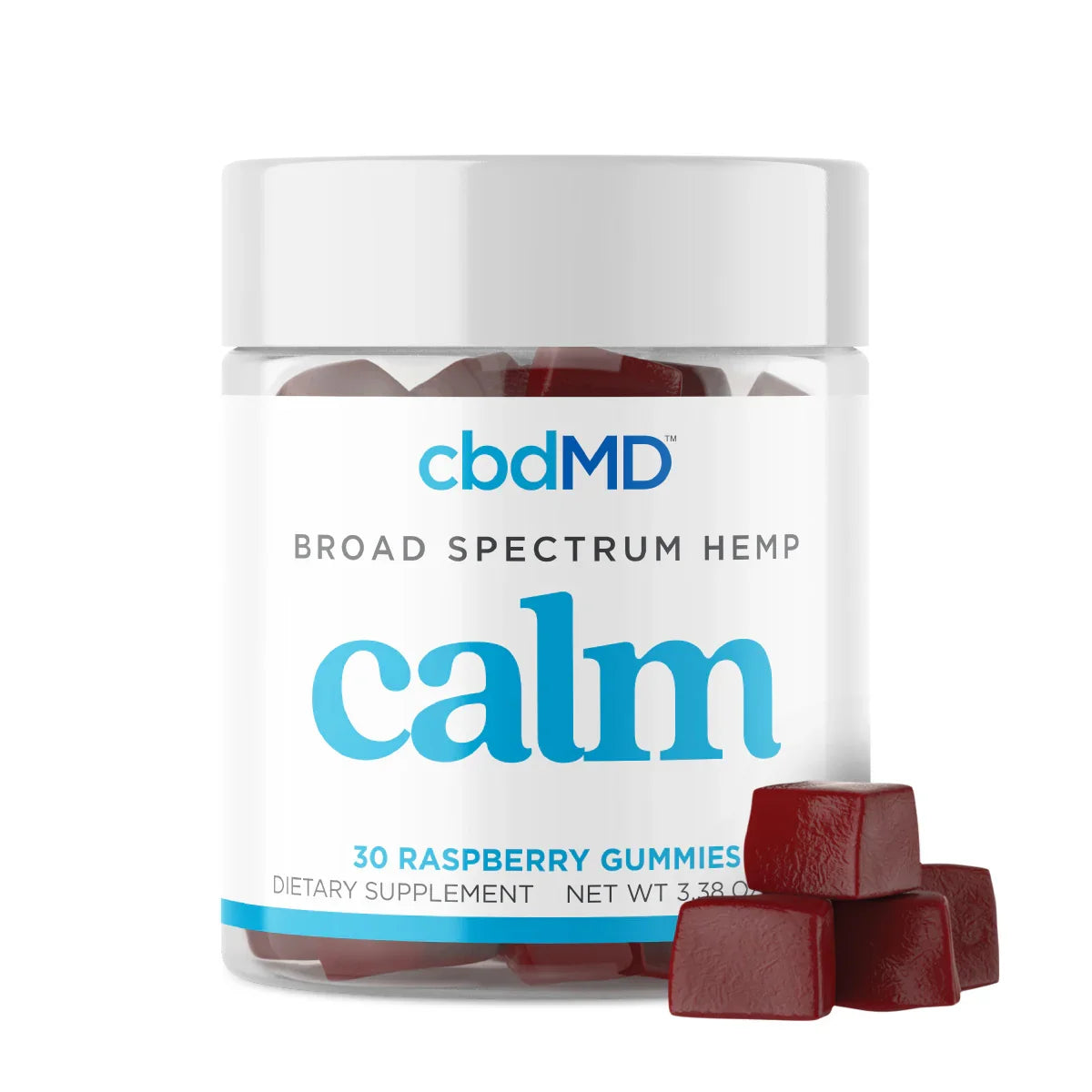 Broad Spectrum CBD Calming Gummies - cbdMD