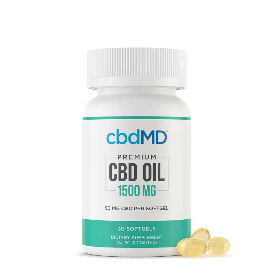 Broad Spectrum CBD Oil Softgels | cbdMD