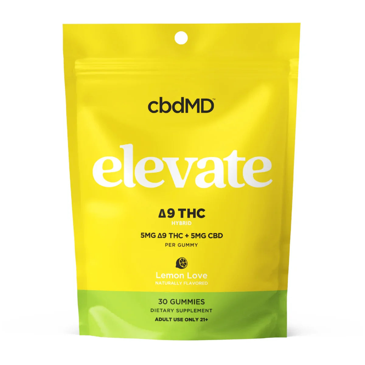 Delta 9 THC Elevate Gummies - cbdMD