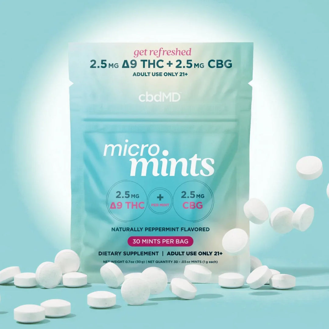 Delta 9 THC Micro Mints | cbdMD