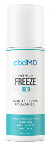 cbdMD freeze pain relieving roll-on gel
