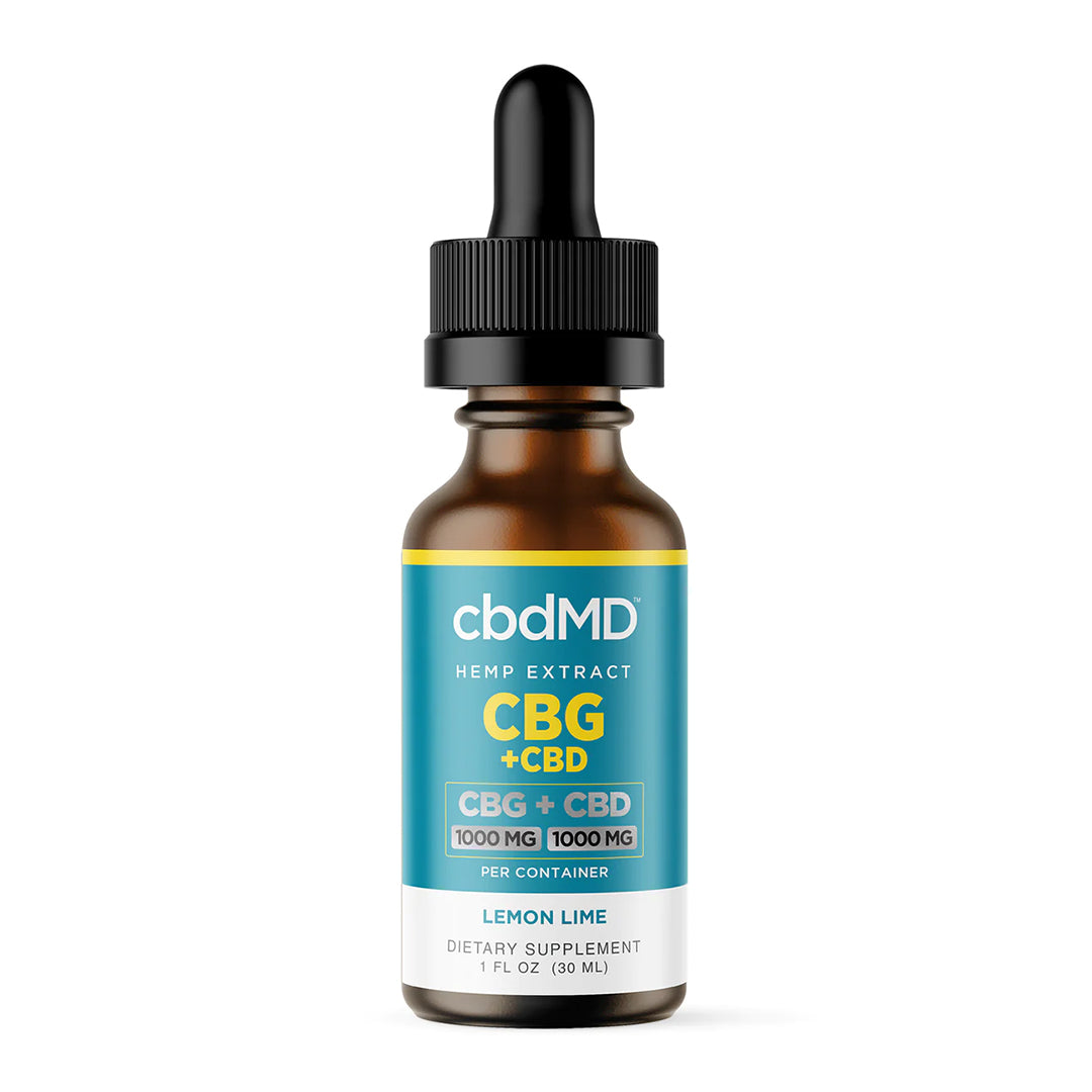 Broad Spectrum CBD + CBG Oil Tincture | cbdMD