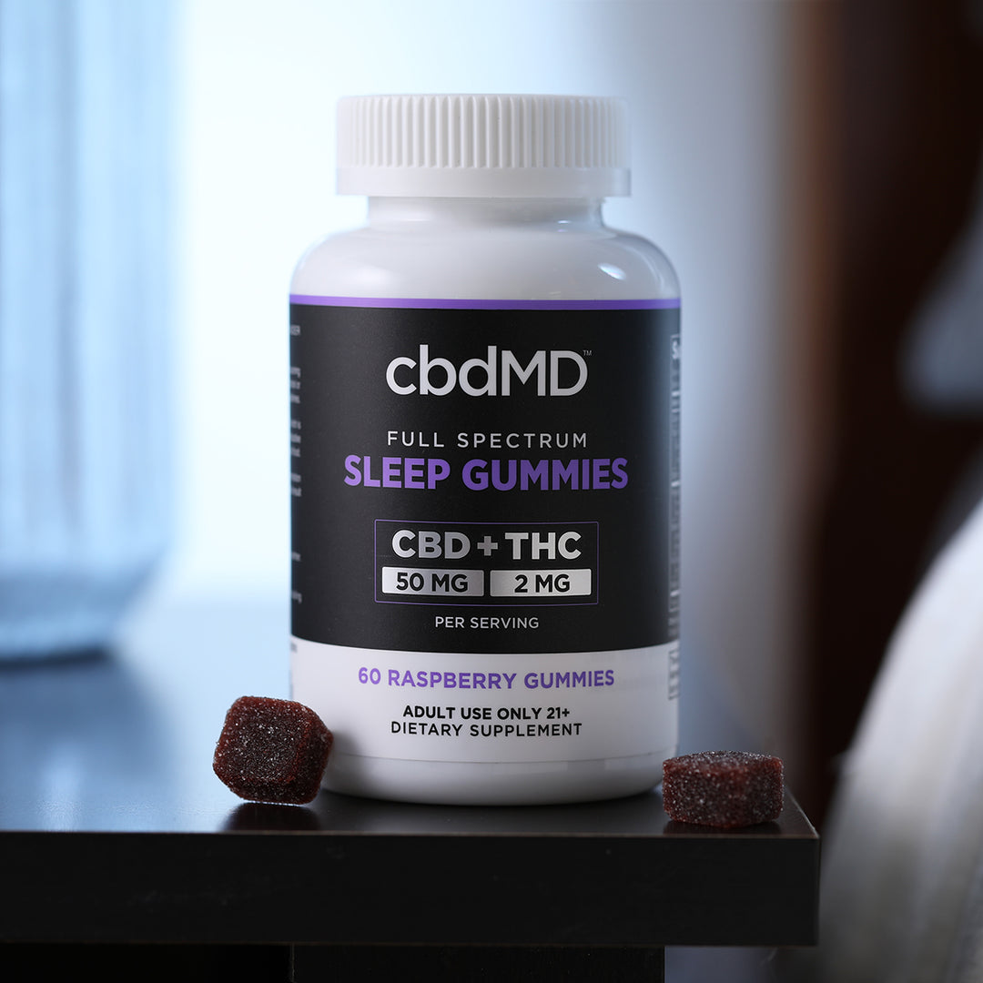 Gummies for Sleep: Full Spectrum CBD + THC | cbdMD