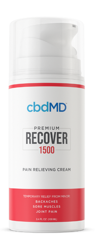 cbdMD premium recover pain relieving cream