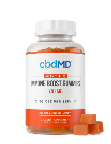 cbdMD immune boost gummies with vitamin c