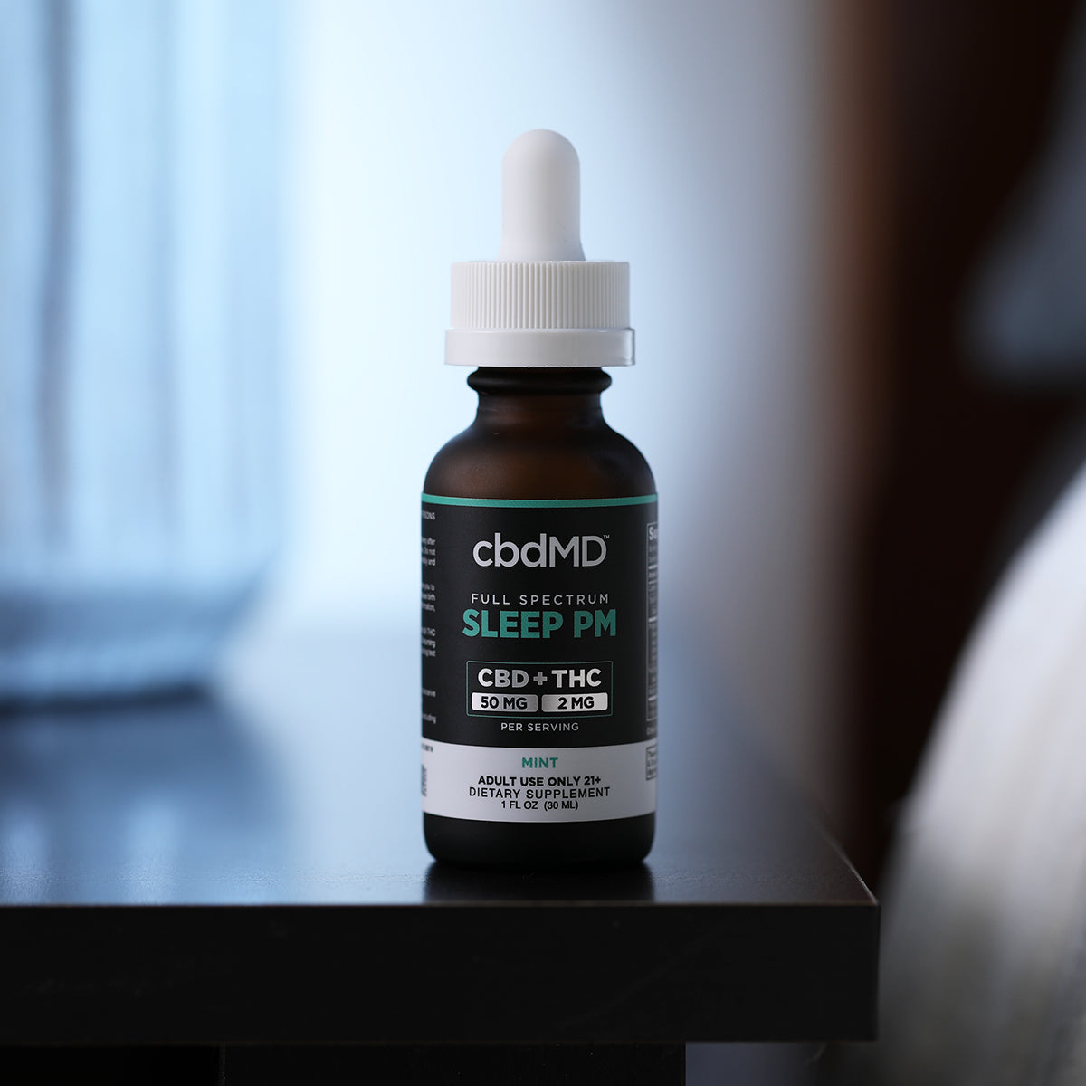 Full Spectrum CBD Oil Tincture with THC for Sleep | cbdMD