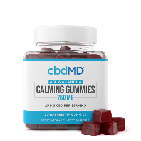 750 mg cbdMD ashwagandha calming gummies